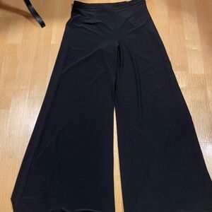 Frank Lyman Size 10 Wide Black Pants